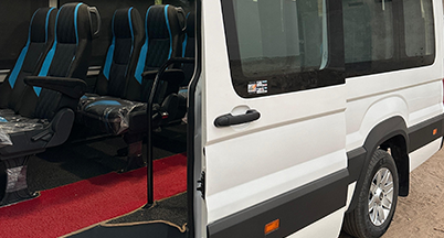 Urbania Tempo Traveller Hire in Agra